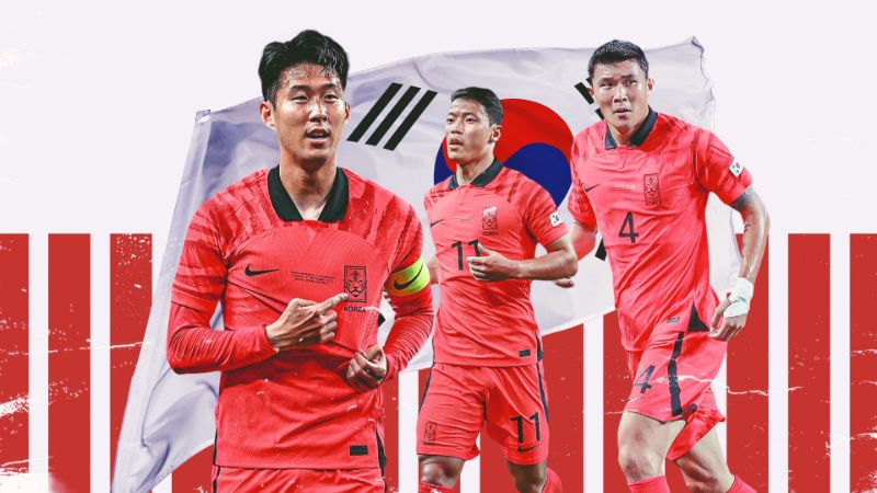 Đội hình Korea World Cup 2022 có tên Song Heung Min